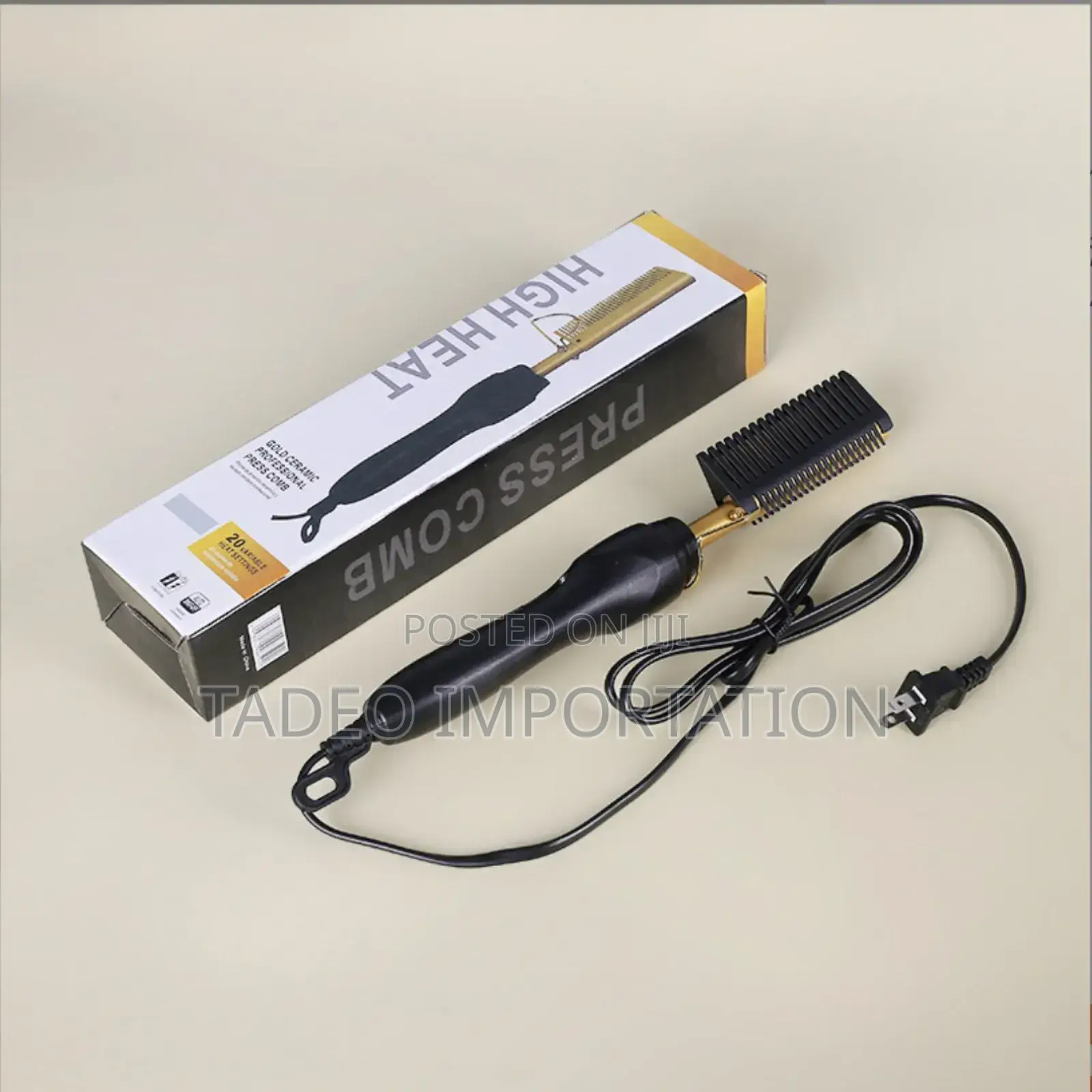 Hair Straightener Hot Comb