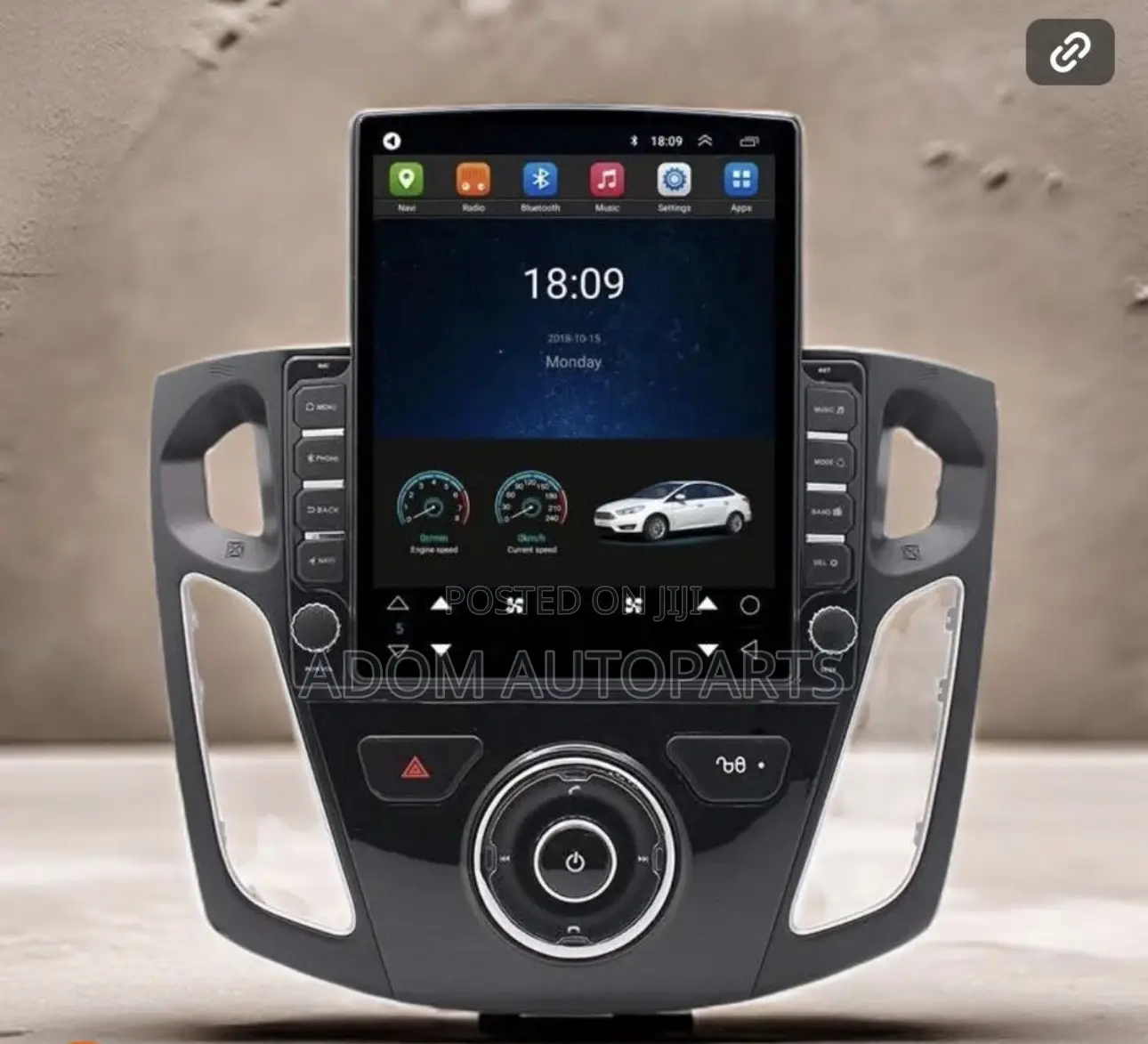 Ford Focus Android Tesla Screen 2012 2013 2014 2015 2016