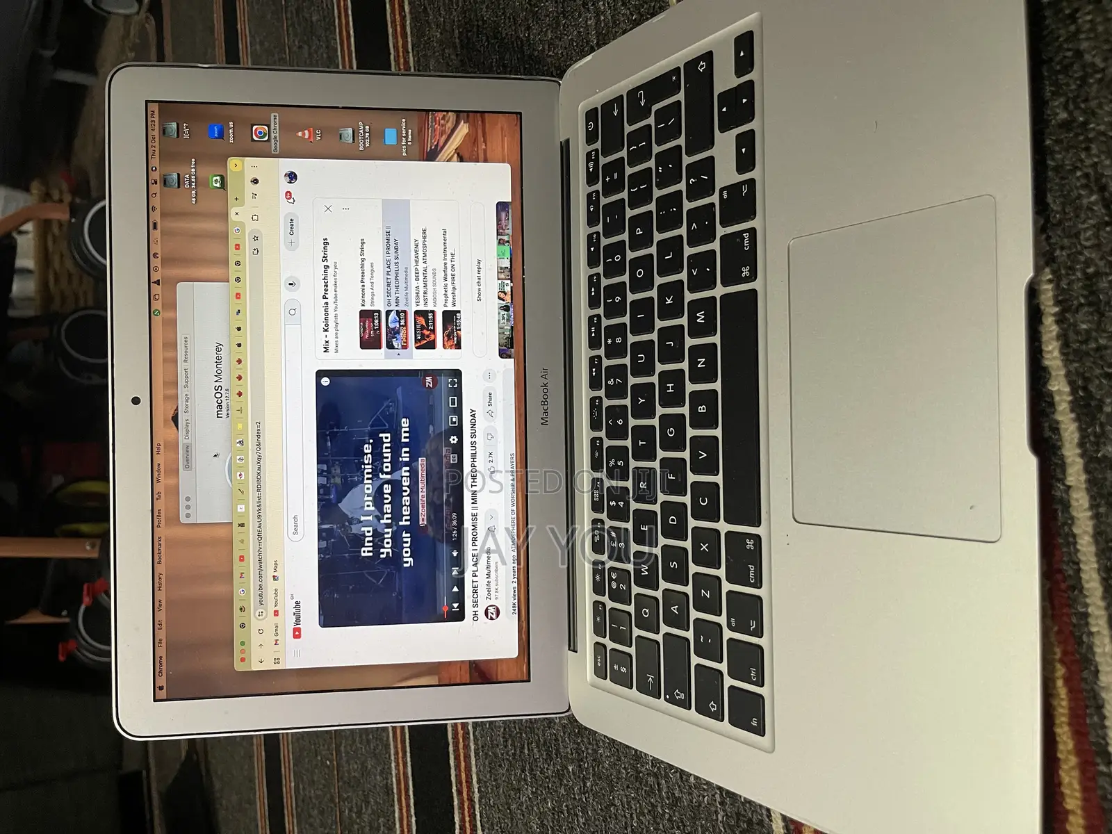 Laptop Apple MacBook Air 8GB Intel Core I5 SSD 256GB