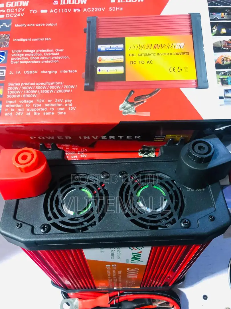 Dc12v to Ac220v Power Inverter 2000w