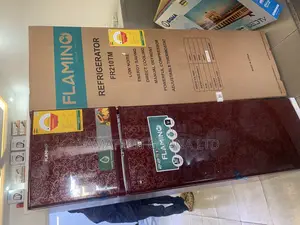Flamino 166 Litre Fridge With Top Freezer With Nice  Wine Color Design