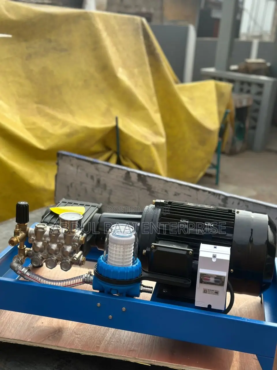 Complete Pressure Pump With Gun, Filter and Switch