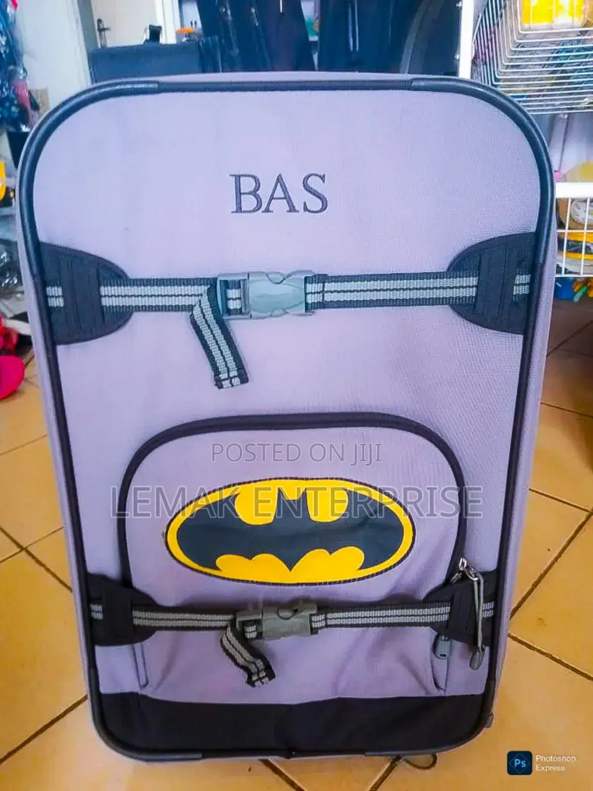 Batman Wheeled Luggage Carry on Pottery Barn Kids Bags