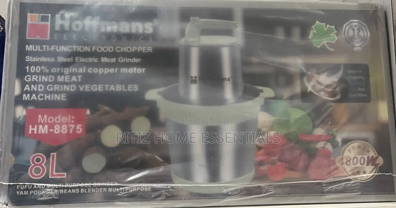 8 Litres Hoffmans Fufu Machine