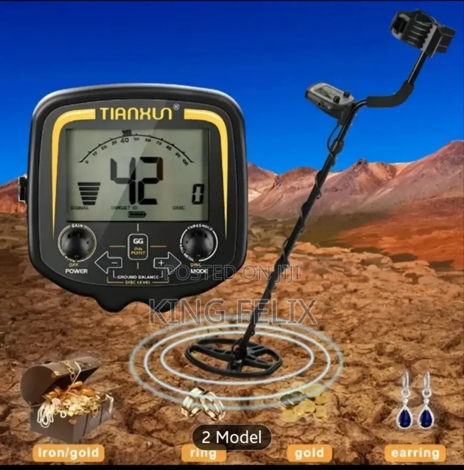 Tx-850 Professional Metal Detector