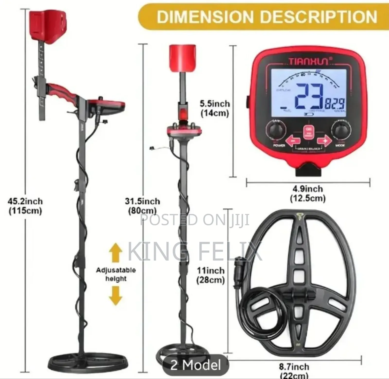 Tx-850 Professional Metal Detector