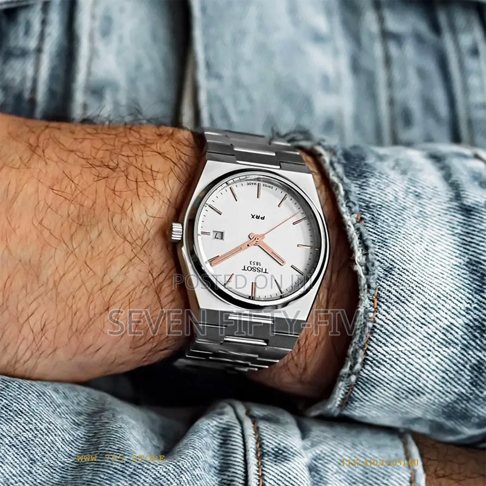 Tissot PRX Silver Watch - T137.410.11.031.00