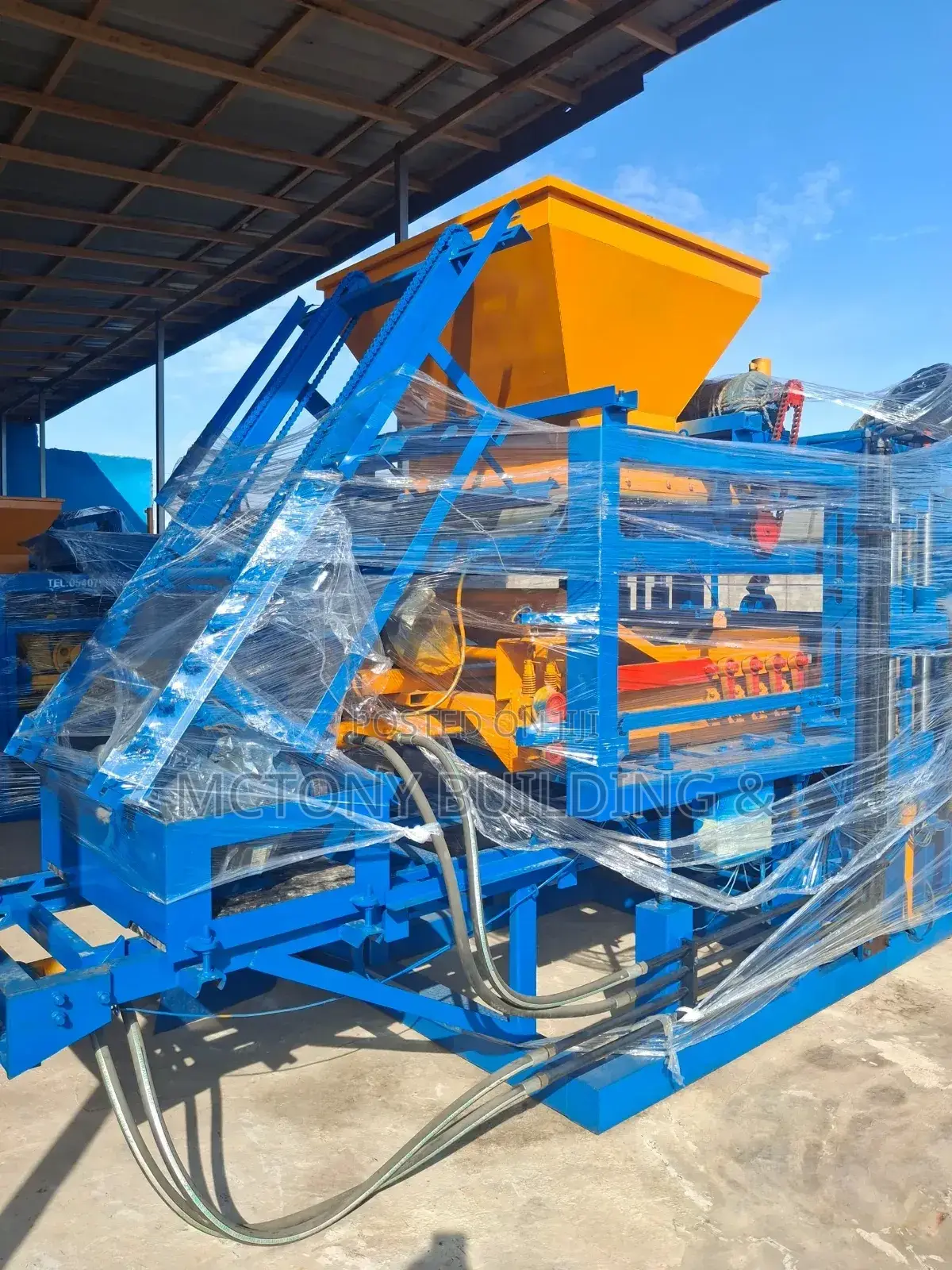 Industrial Block Making Machine