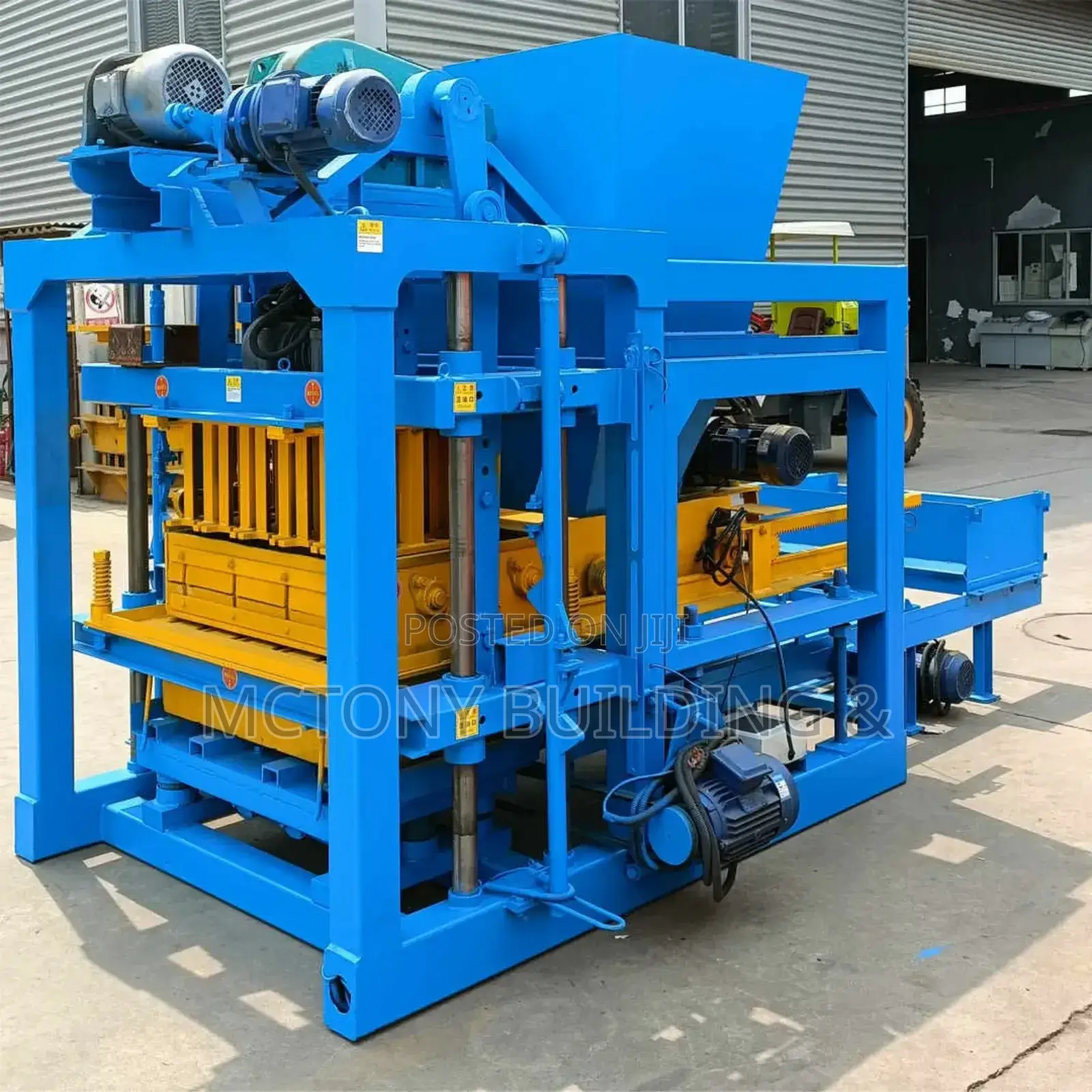 Industrial Block Making Machine