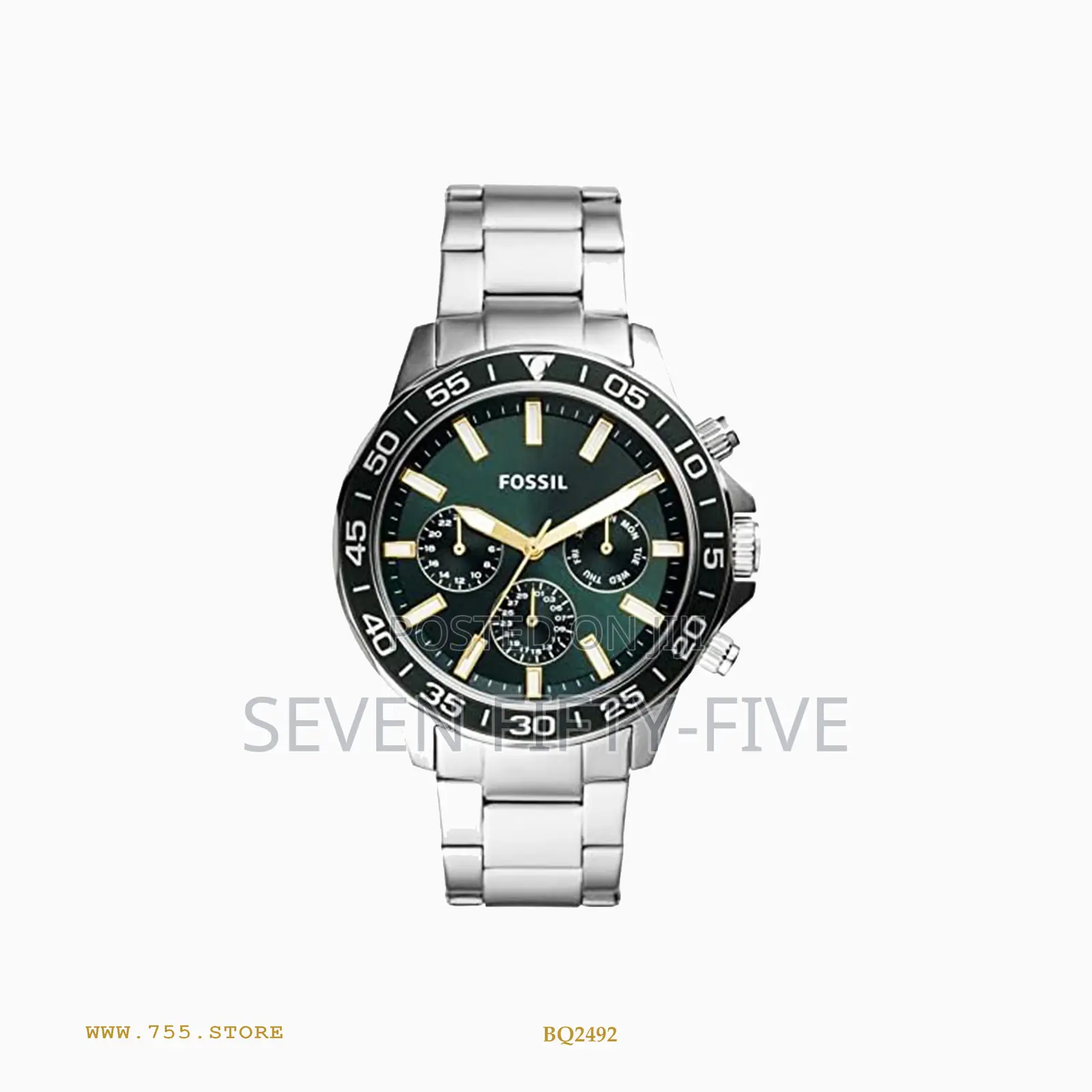 Fossil Watch - Bannon Multifunction Stainless Steel Bq2492