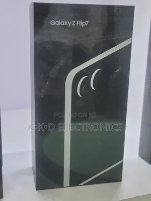 New Samsung Galaxy Z Flip7 256 GB Black