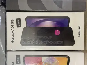 New Samsung Galaxy A54 5G 128 GB Black