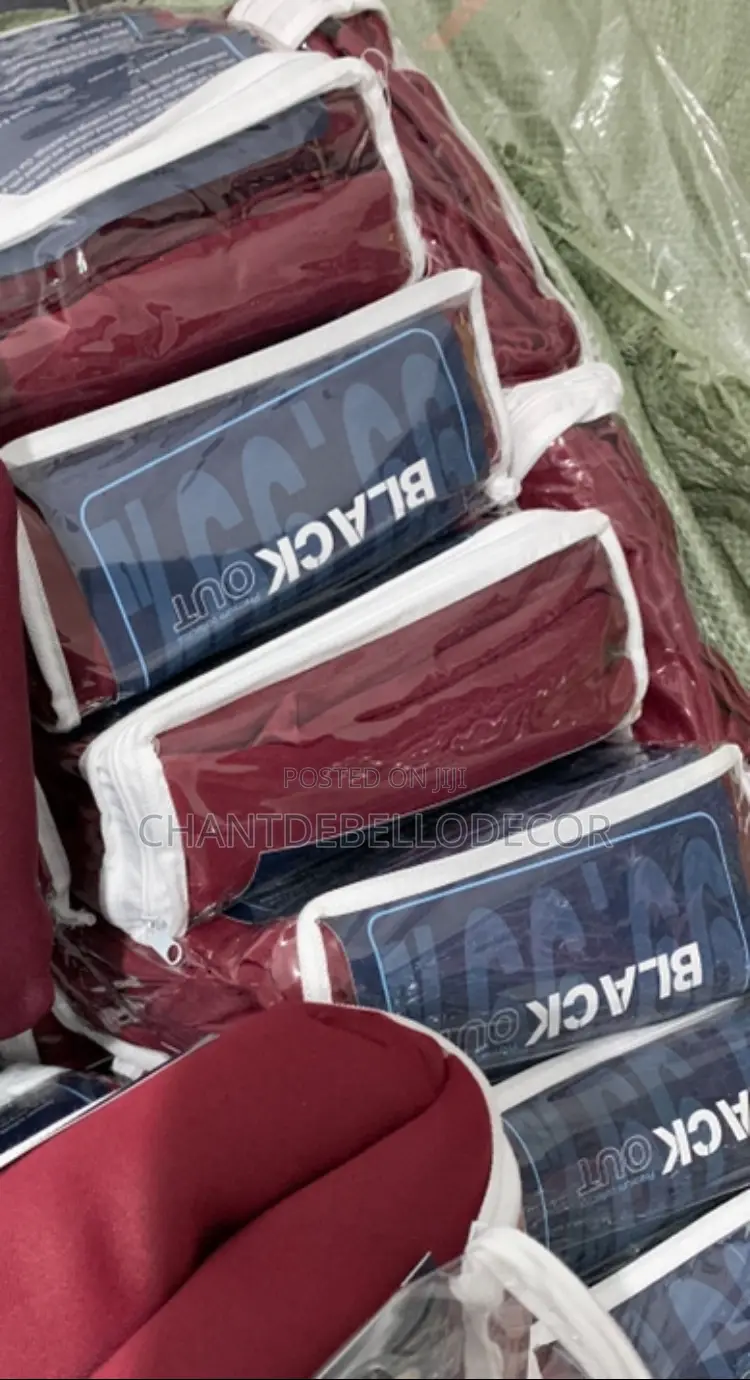Solid Color Grommets Blackout Curtains 300ghc A Pair For Each Color