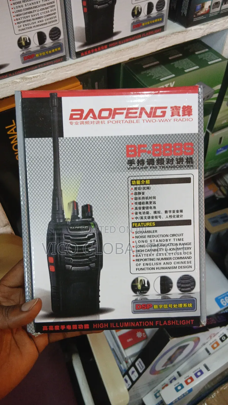 Baofeng Bf-888s Walkie Talkie