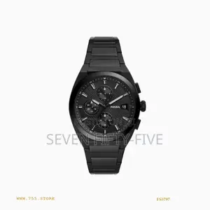 Fossil Everett Chronograph Stainless Steel Watch Fs5797