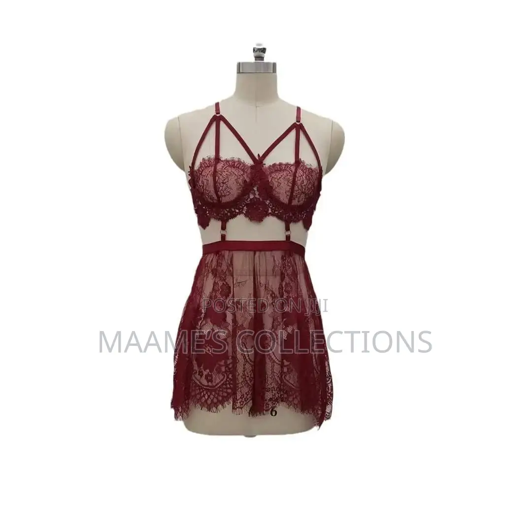 Women Lingerie Transparent Lace Nightwear