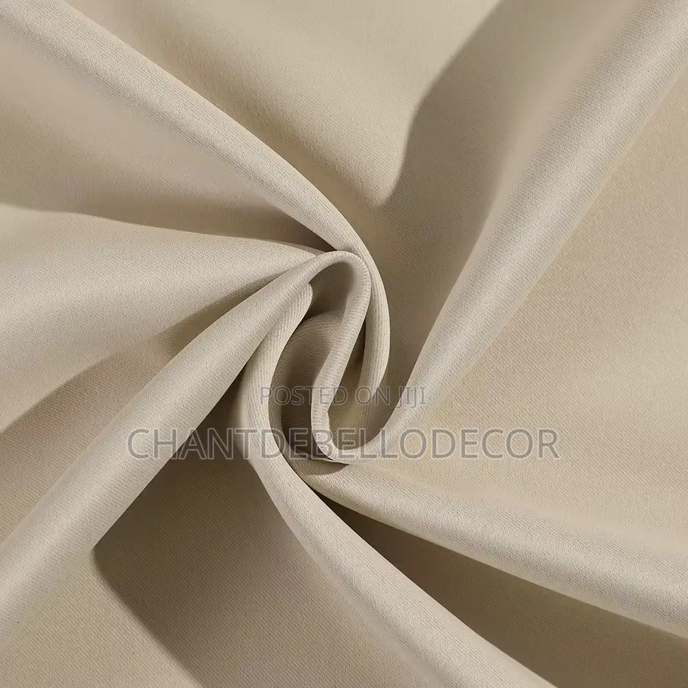 Thick Ringed Blackout Curtains 300ghc For A Pair ( Without Voile )