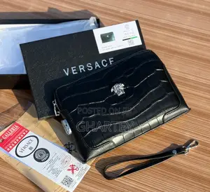 Versace Men’S Clutch Bag - Black