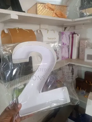Number and Alphabet Boxes Available on Pre-Order