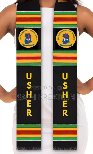Kente Tradition Multicolor Sash