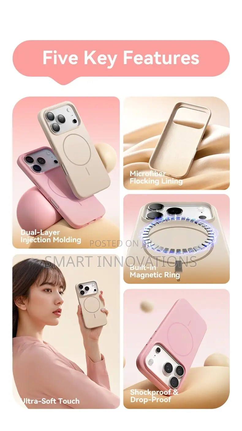 iPhone 17 Promax | 17 Pro Matte Magnetic Case