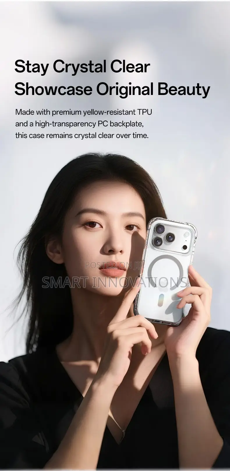 iPhone 17 | 17 Pro | 17 Promax Crystal Clear Case