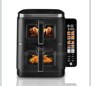 Swan 11l Twin Stack Air Fryer, Swan Cyclone Technology