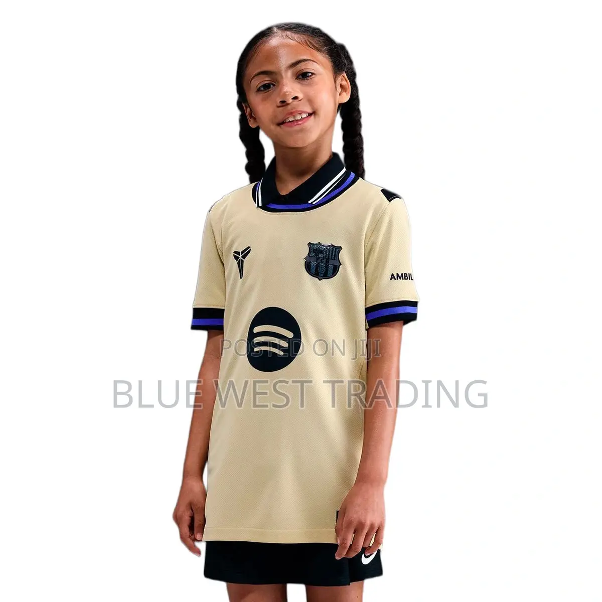 Barcelona 2025/2026 Away Jersey For Kids _ Barcelona Children Jerseys