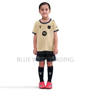 Barcelona 2025/2026 Away Jersey For Kids _ Barcelona Children Jerseys