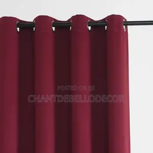 A Pair Of Blackout Curtains 300ghc For Two Pieces