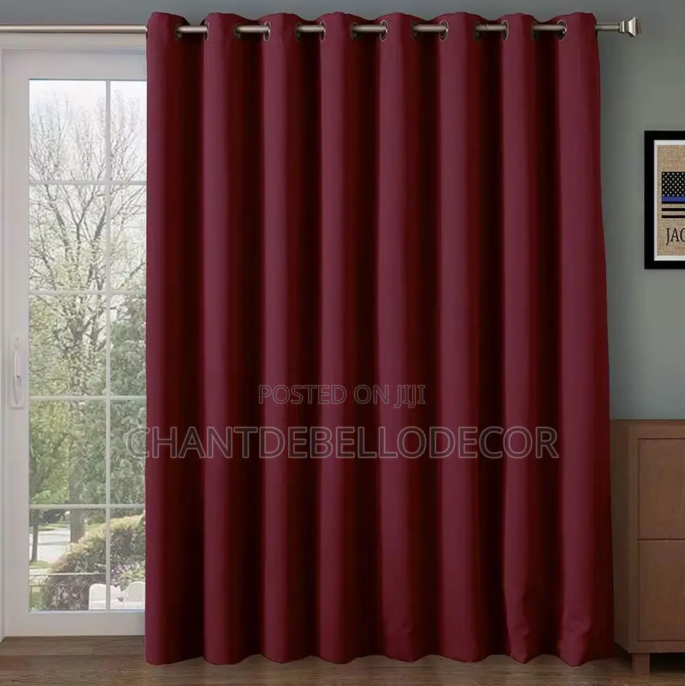 A Pair Of Blackout Curtains 300ghc For Two Pieces