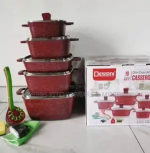 10pcs Die Cast Casserole Cookware