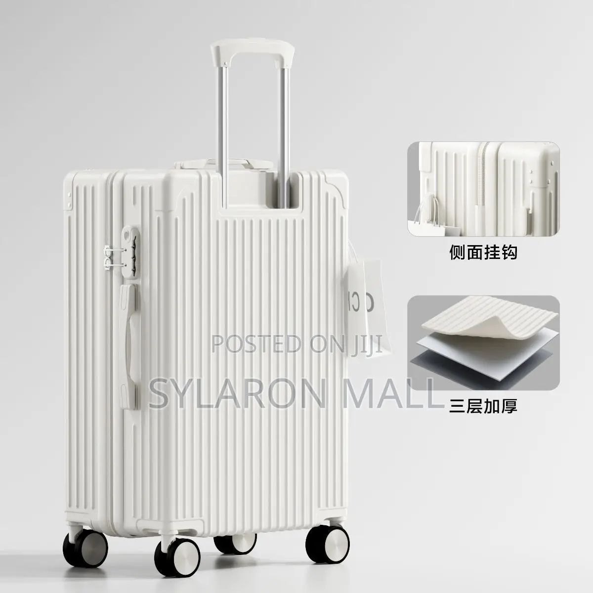 Smart Hardshell Luggage With Usb Charging Port