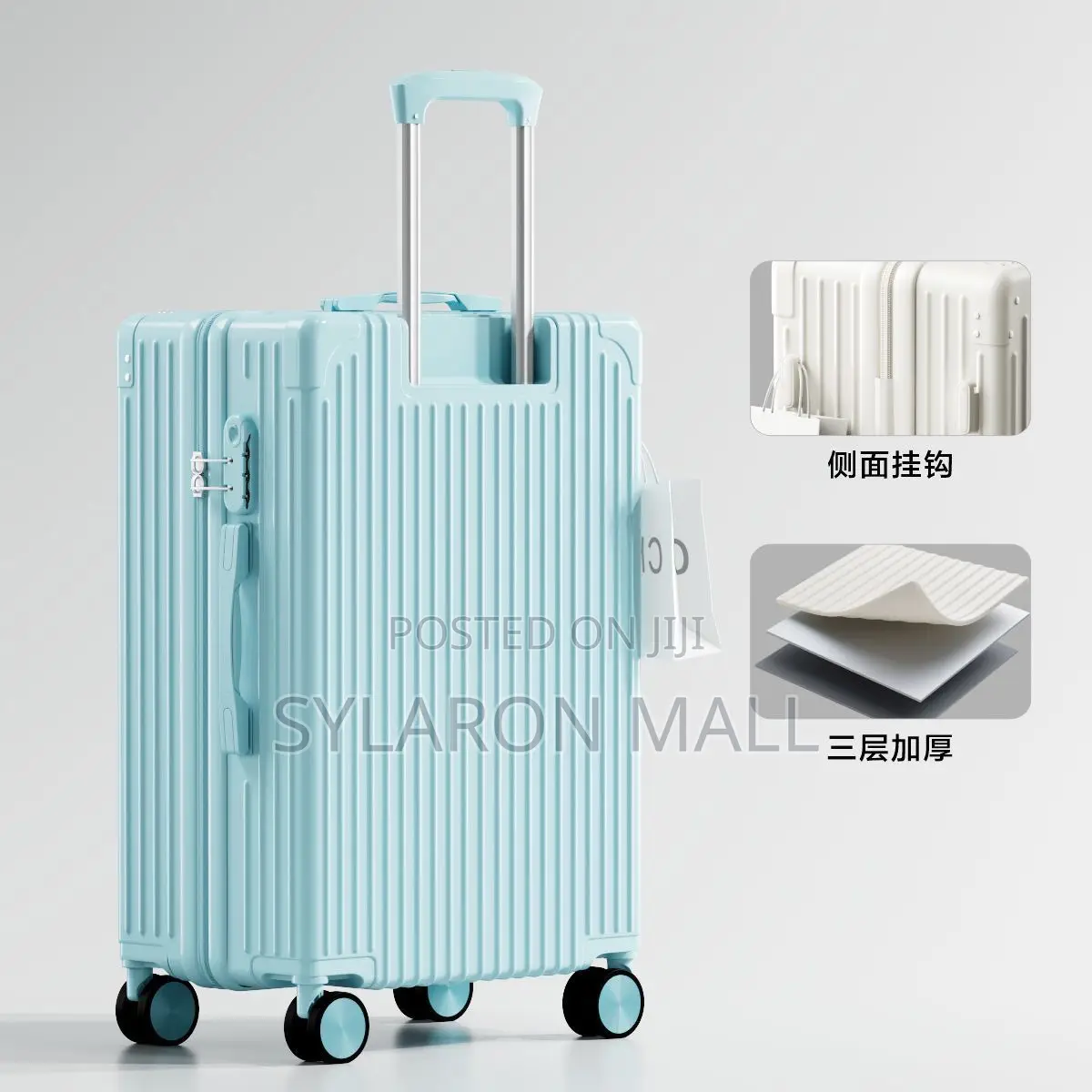 Smart Hardshell Luggage With Usb Charging Port