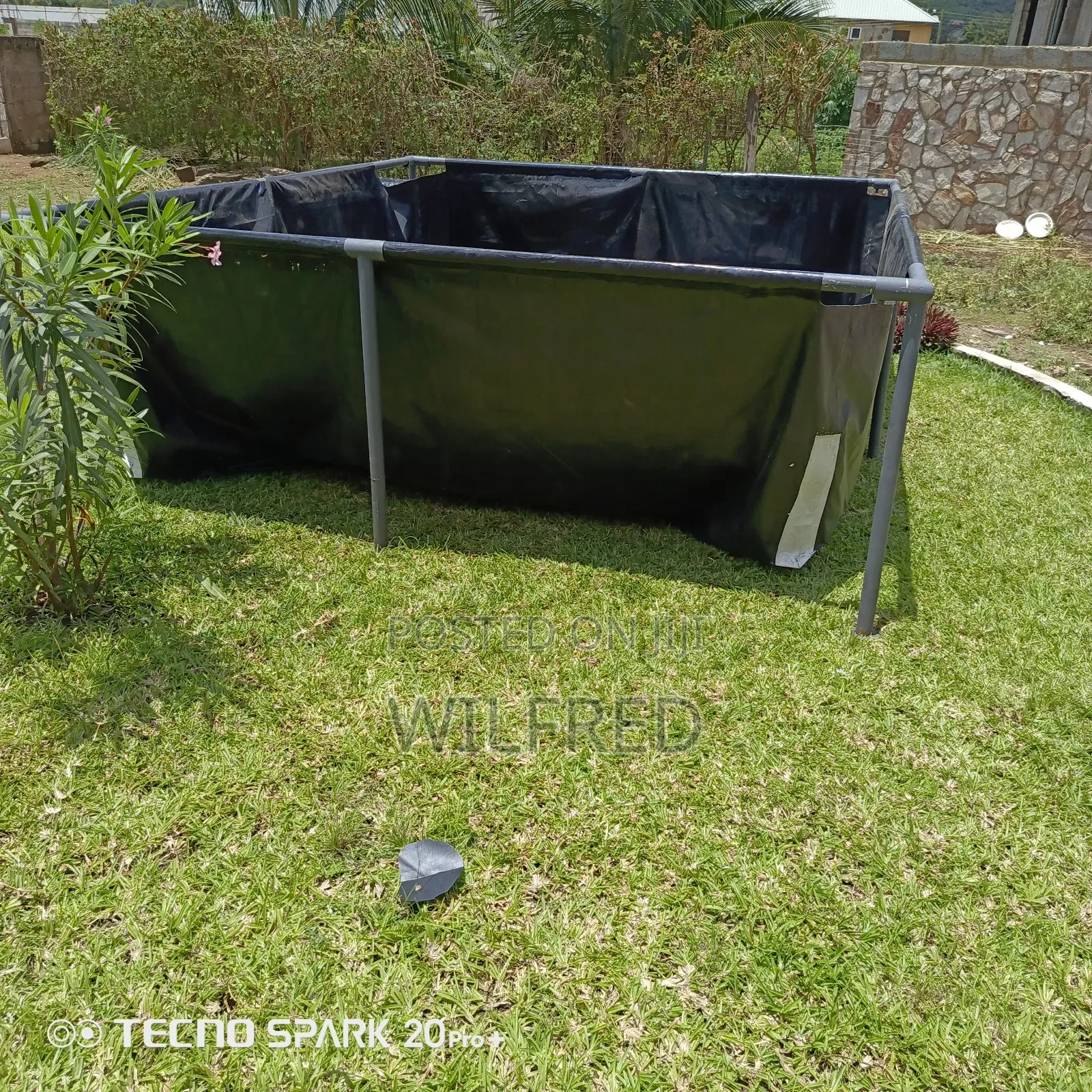 Durable Tarpaulin Fish Pond