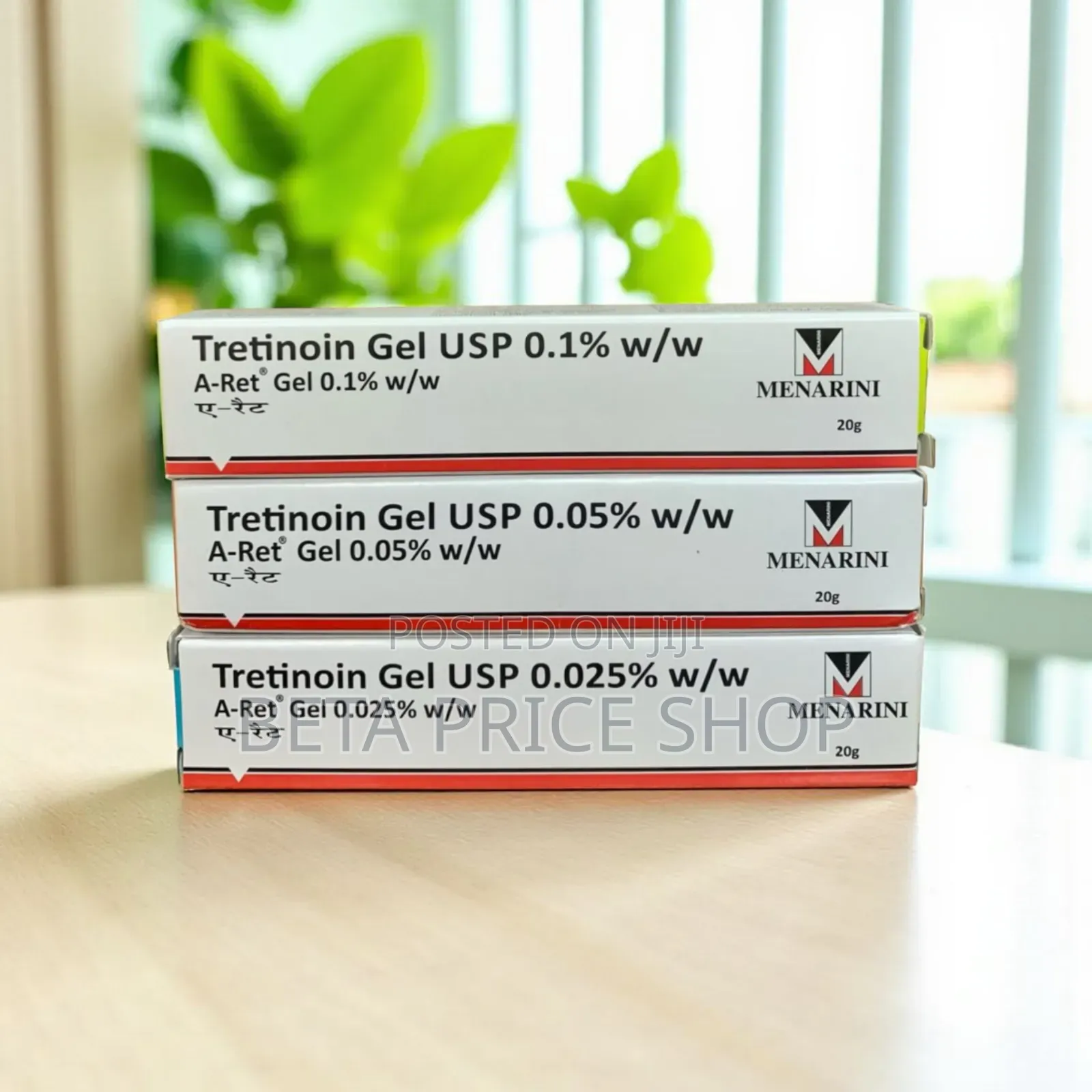 Original a Ret Tretinoin Gel Usp 0.1%, 0.025% (From India) (576447)