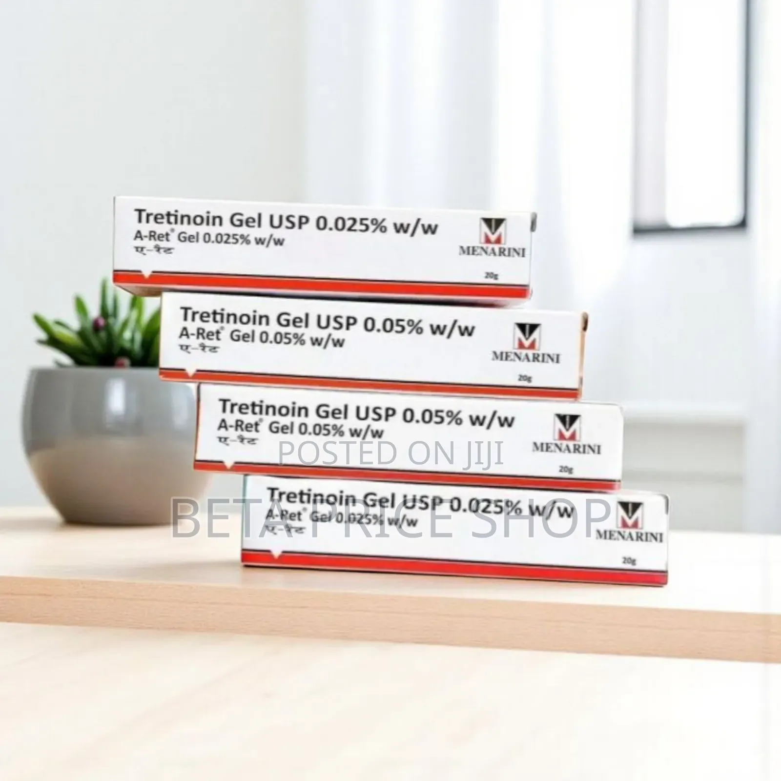 Original a Ret Tretinoin Gel Usp 0.1%, 0.025% (From India) (325687)