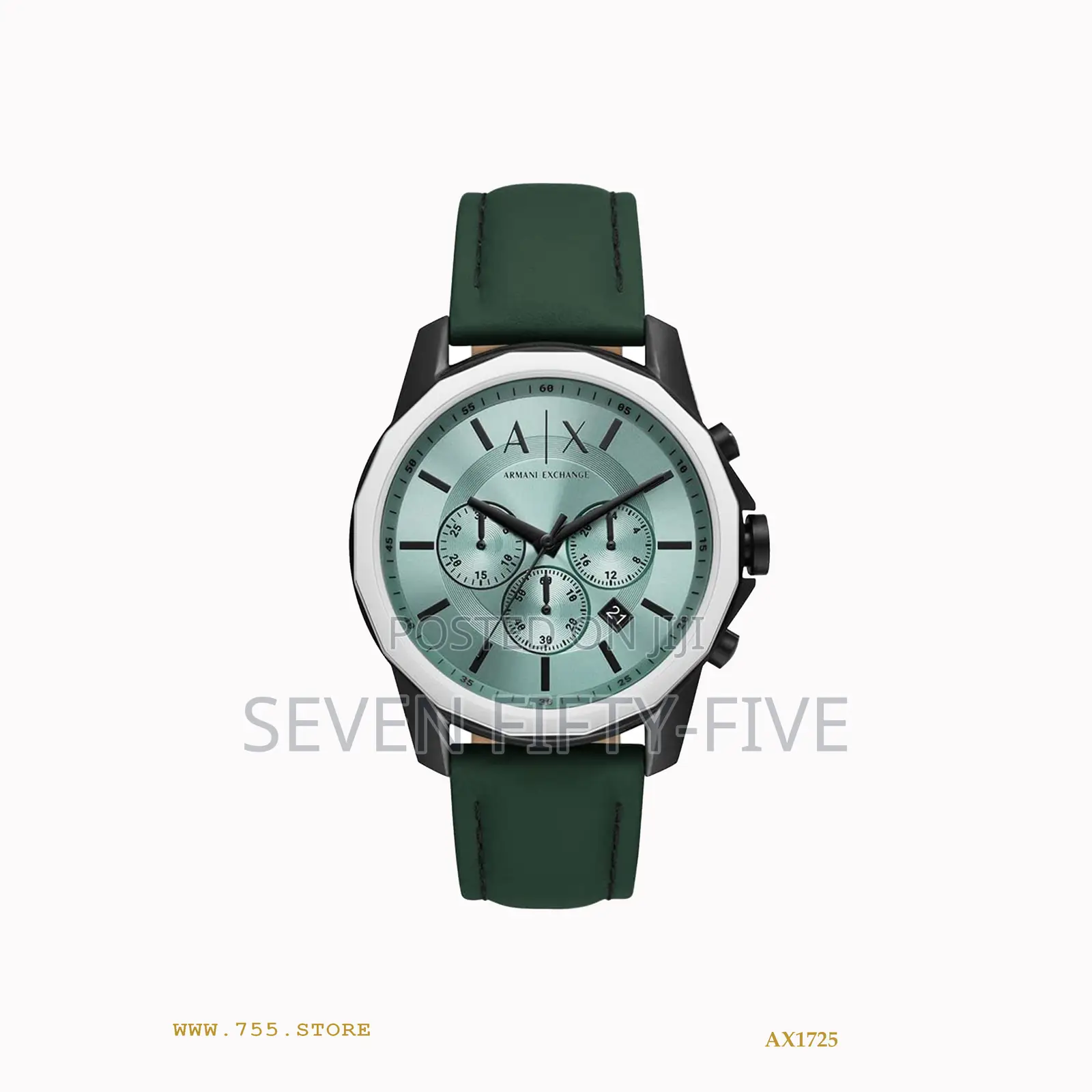 Armani Exchange Banks Chronograph Green Watch Ax1725