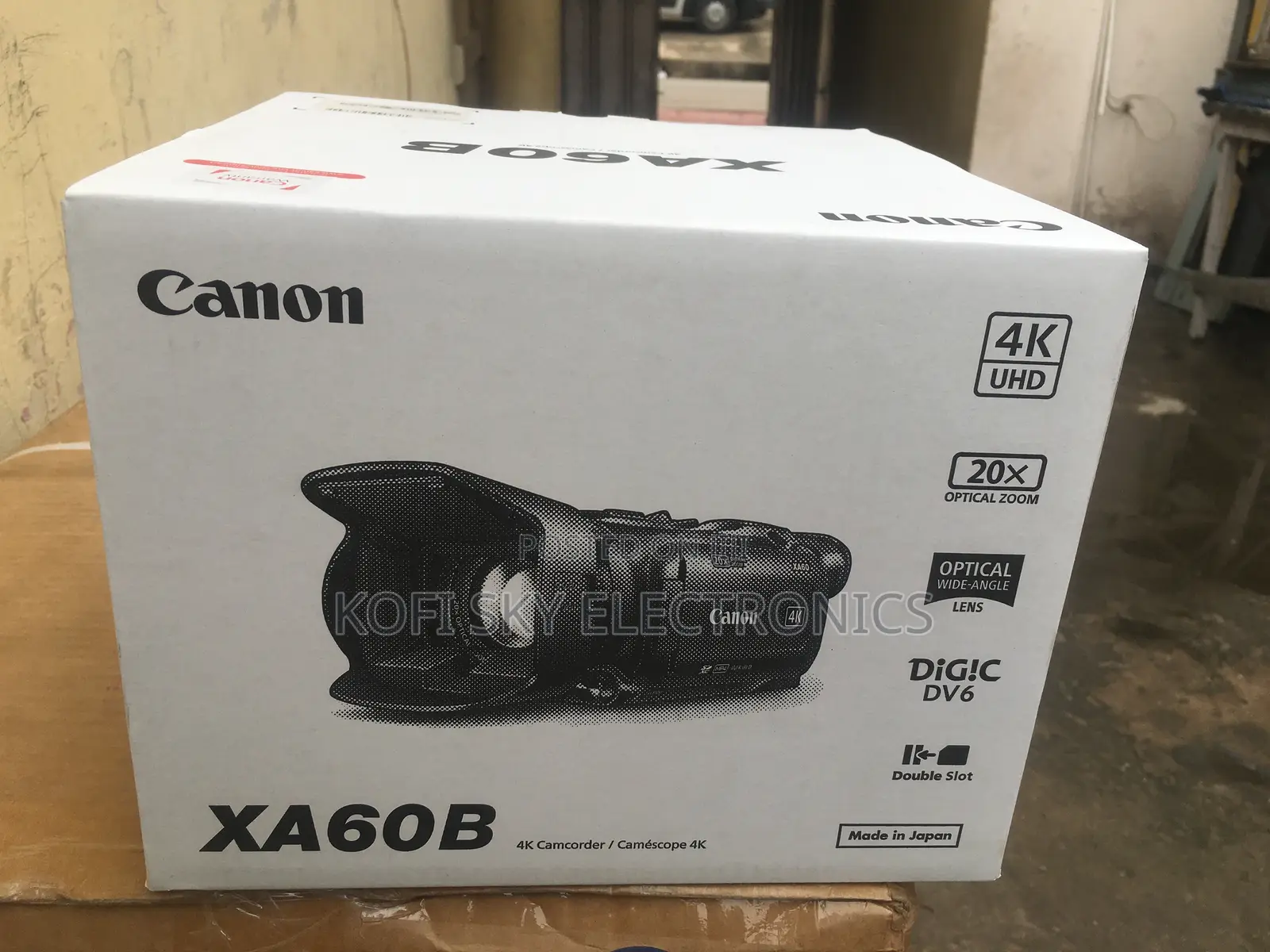 Canon Xa60b Uhd Professional Camcorder Camera