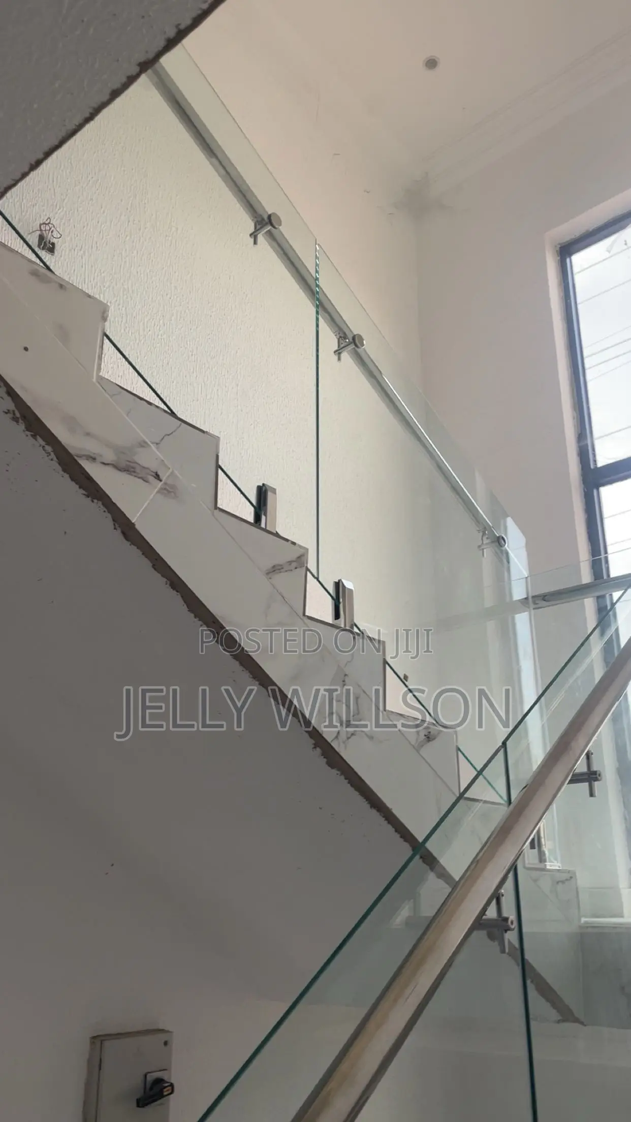 Staircase Plain Glass