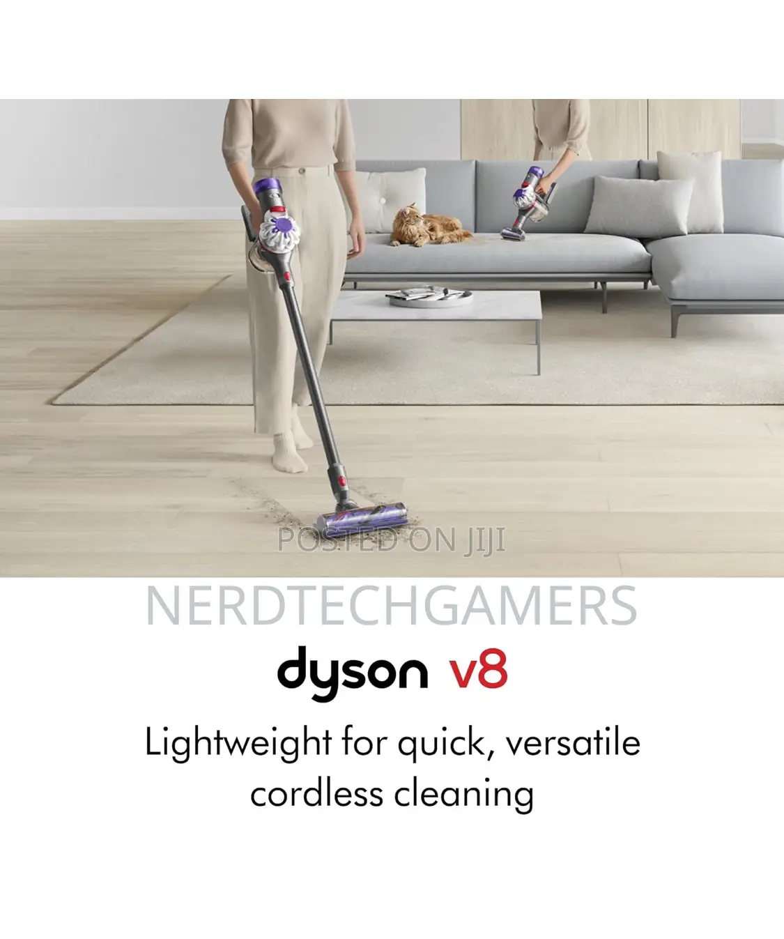 Dyson V8 Cordless Vacuum, Cleans Hard Floors