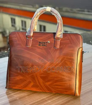 Montblanc Unisex Business Laptop Bag, ( Briefcase )