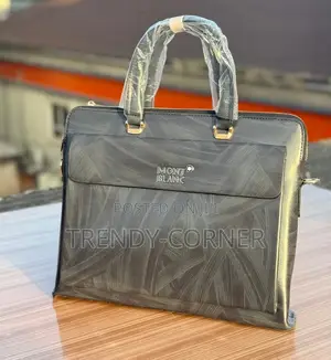 Montblanc Unisex Business Laptop Bag, ( Briefcase )