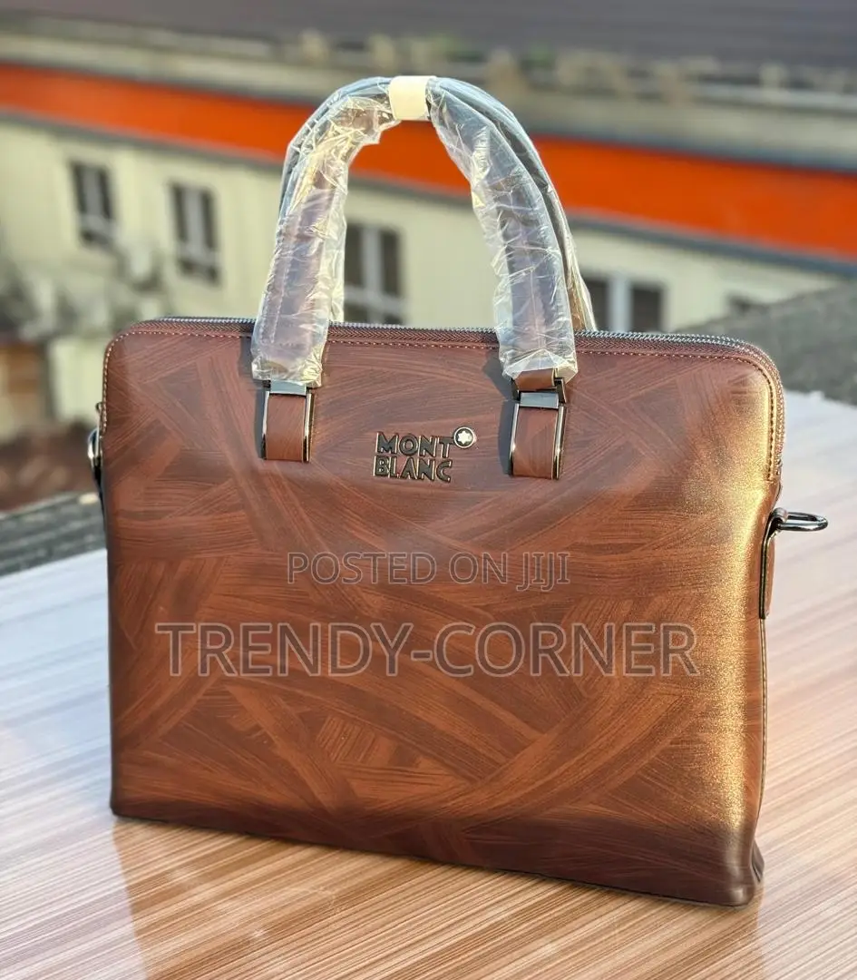 Montblanc Unisex Business Laptop Bag, ( Briefcase )