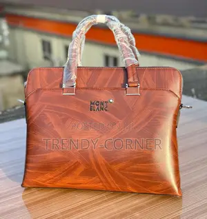 Montblanc Unisex Business Laptop Bag, ( Briefcase )