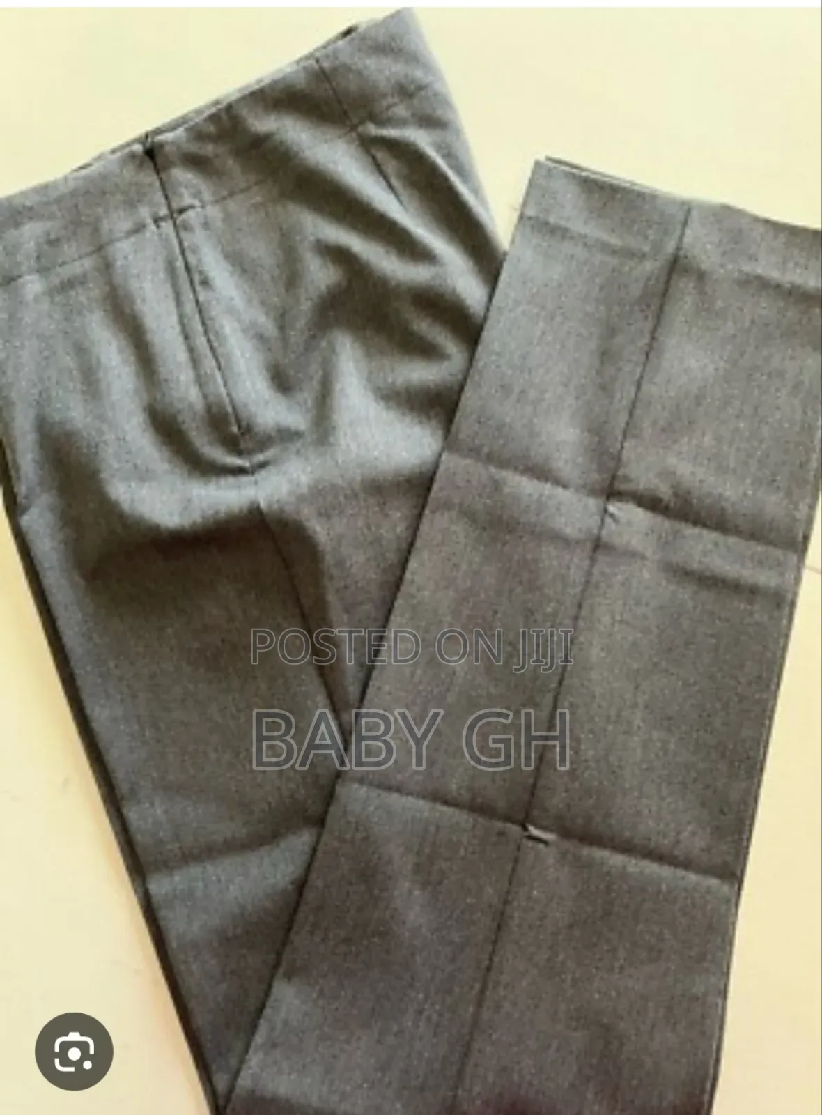 Slim Fit M S Grey Trousers
