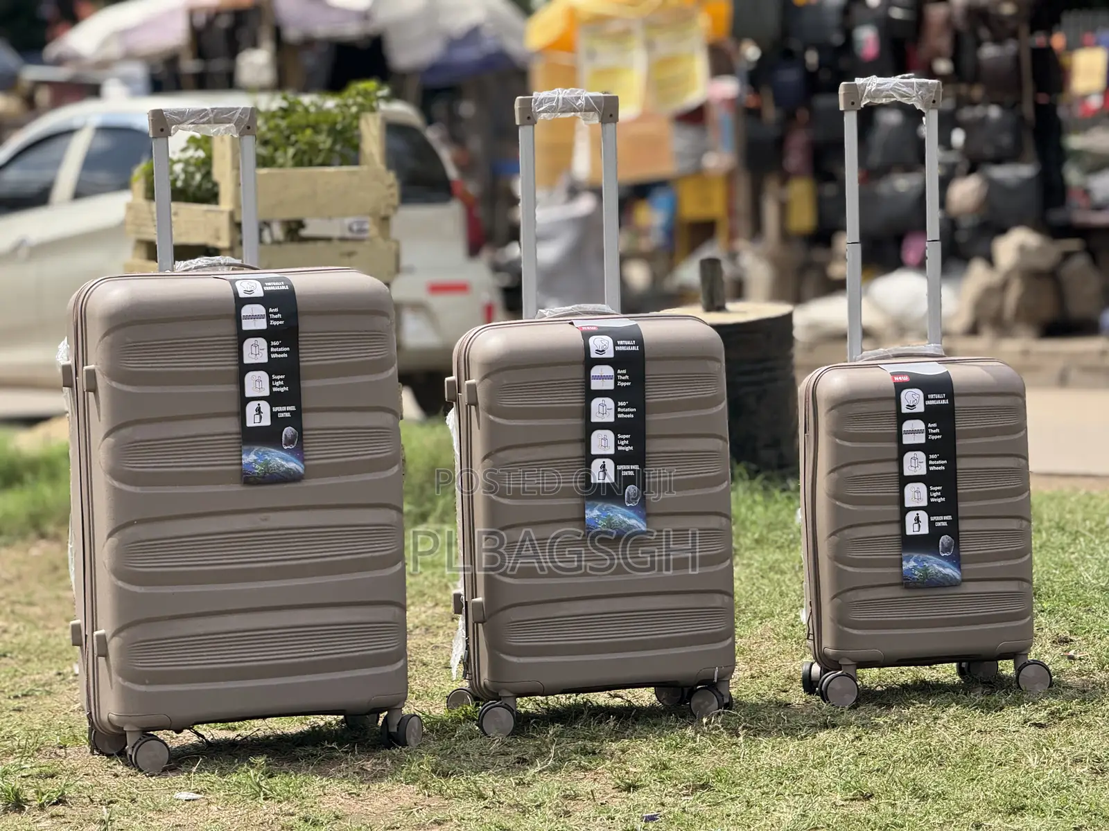 Hard Shell Luggage 20 24 28 Inch Travel Pp Unbreakable