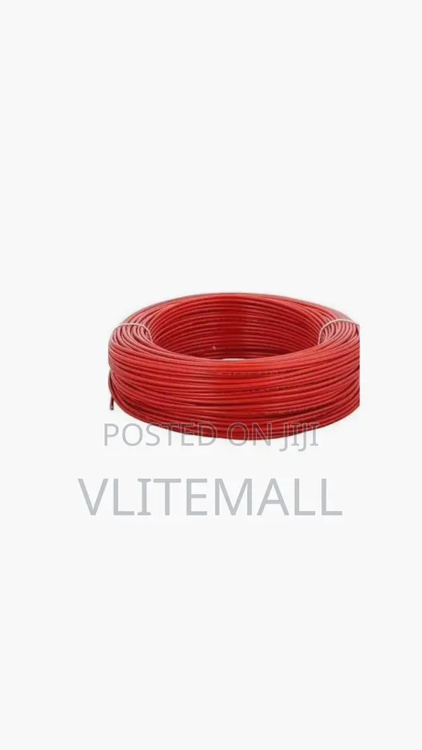 Rr Kabel 3x2.5mm Red PVC Flexible Electrical Cable