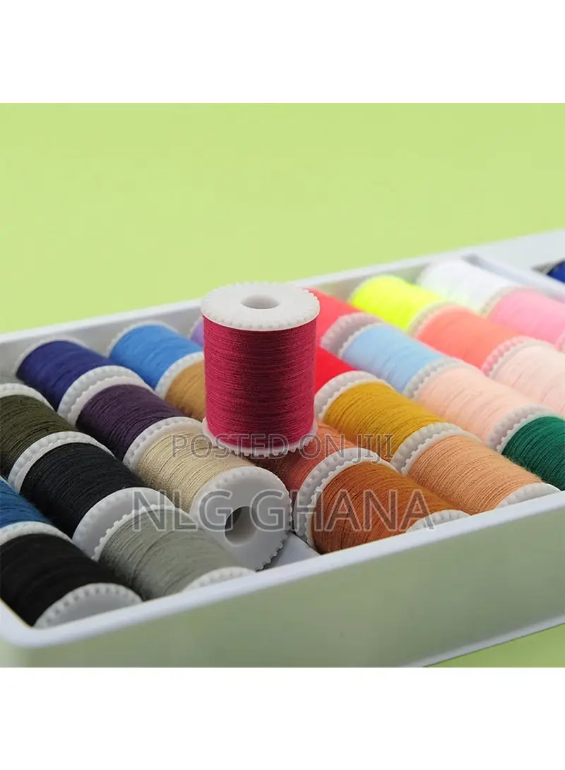 60pcs Sewing Thread Kit Sewing Thread Spools Bobbins. Ghx7011