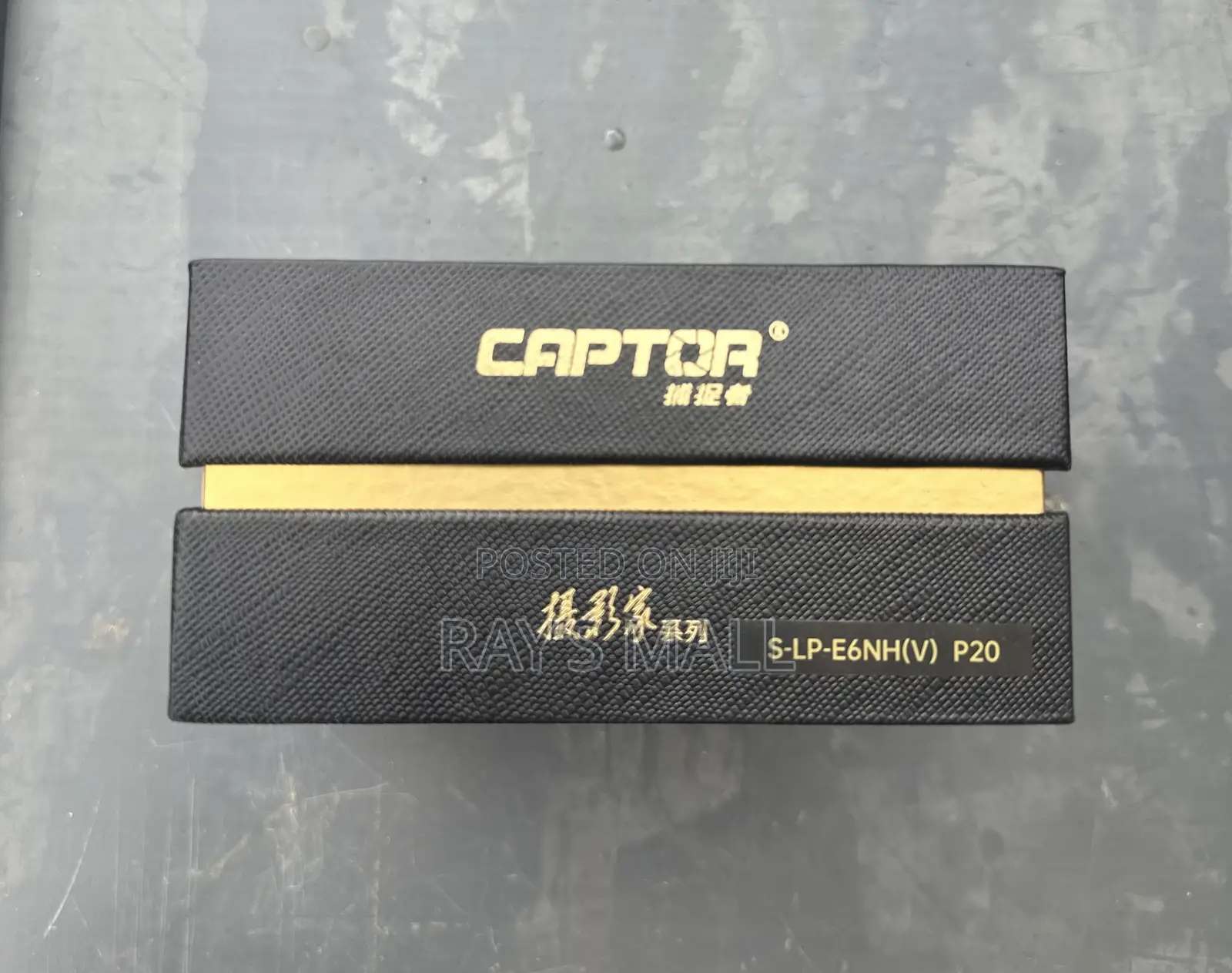 Captor Canon Lp-E6nh Battery
